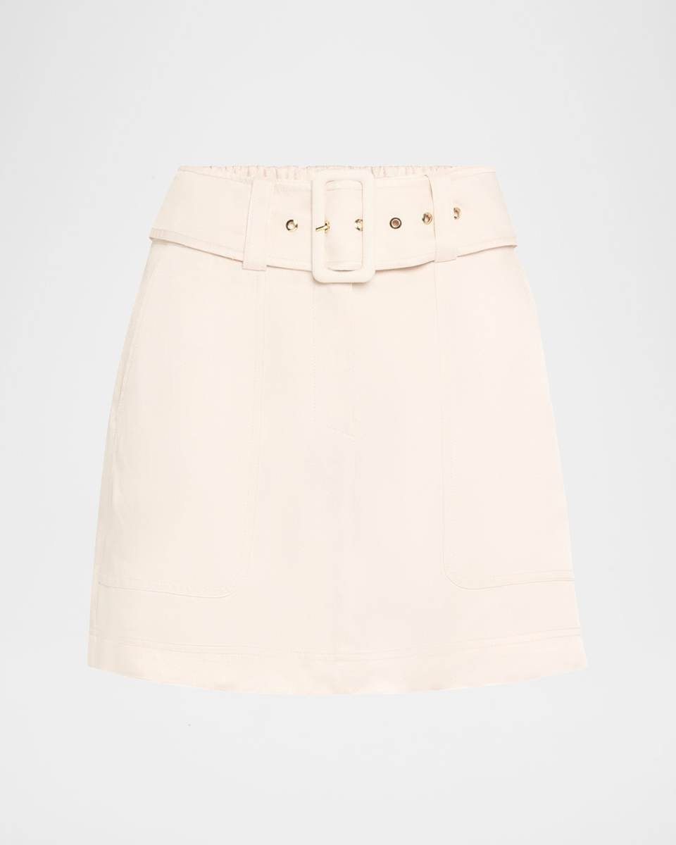 Dara Belted Mini Skirt